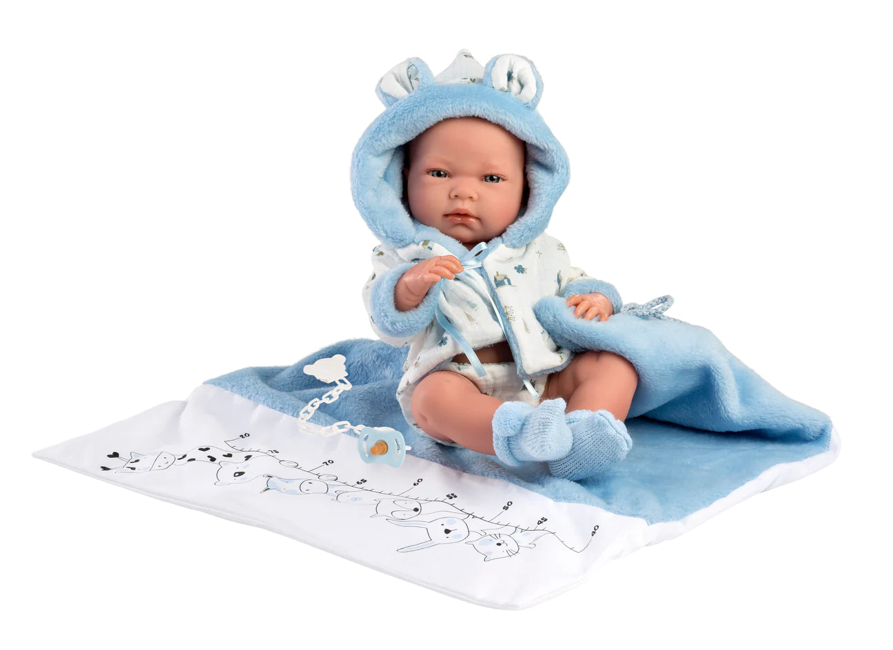 73897 Blue Bathing Doll 42cm