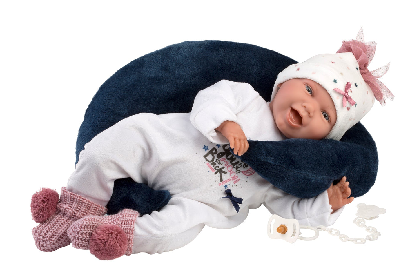 74050 Llorens Girl Moon Pillow Doll 42cm