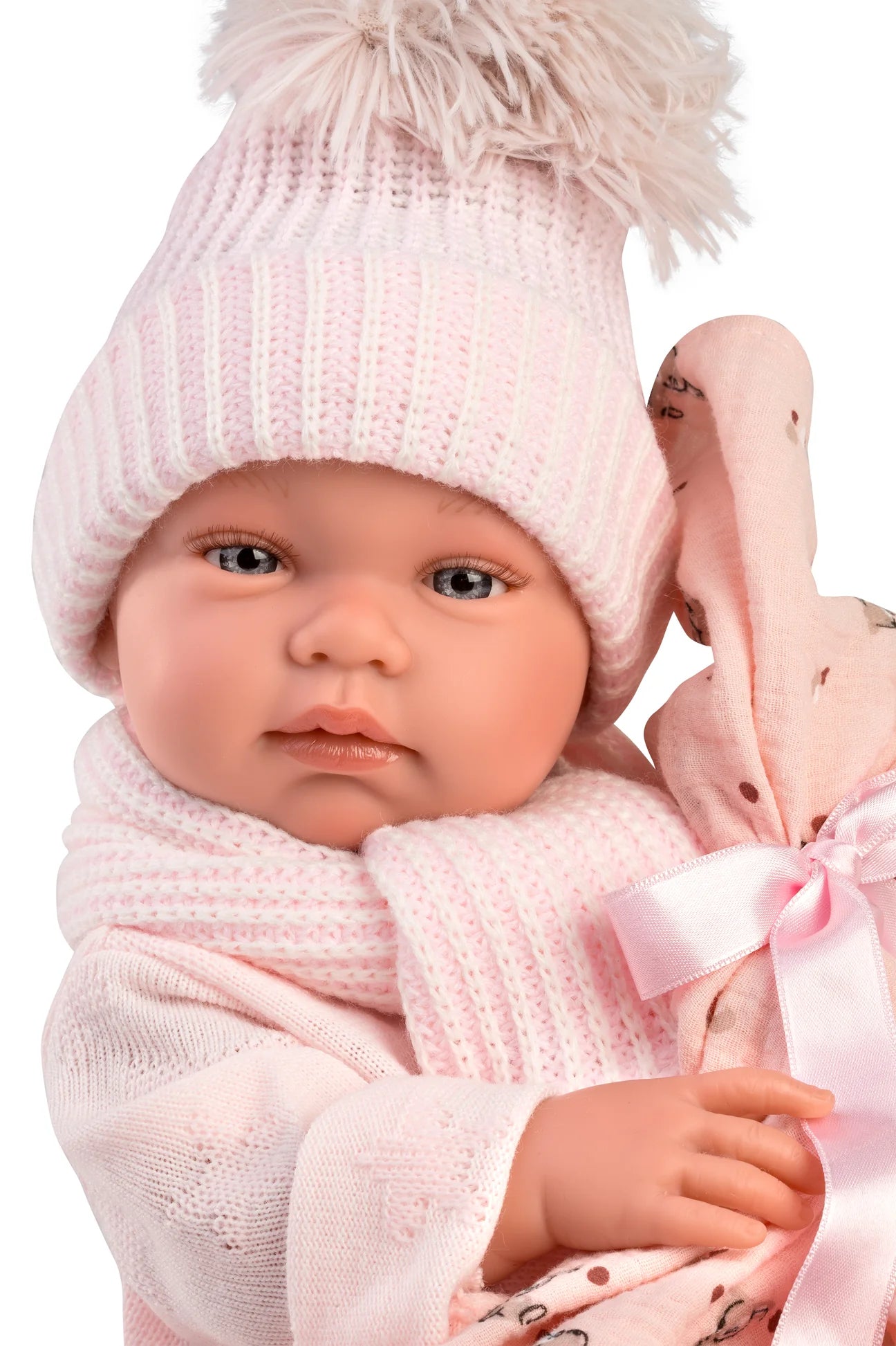 84338 Llorens Girl Winter Doll 44cm