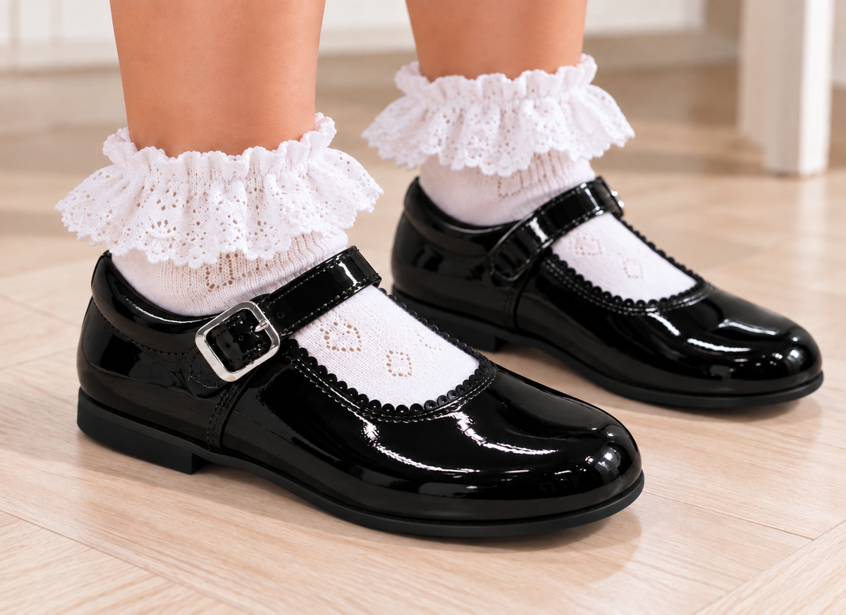 6270 Black Mary Jane Shoe