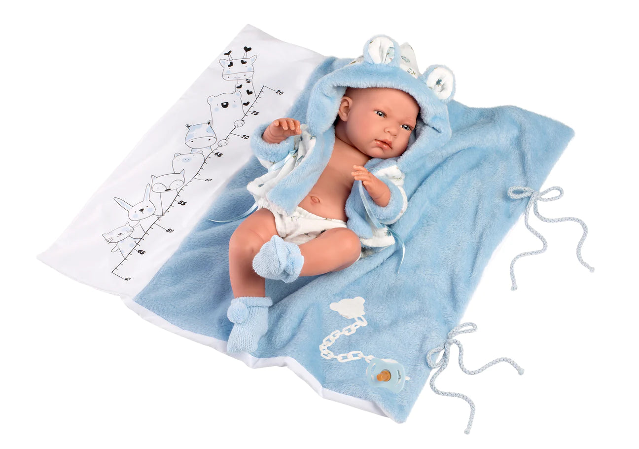 73897 Blue Bathing Doll 42cm