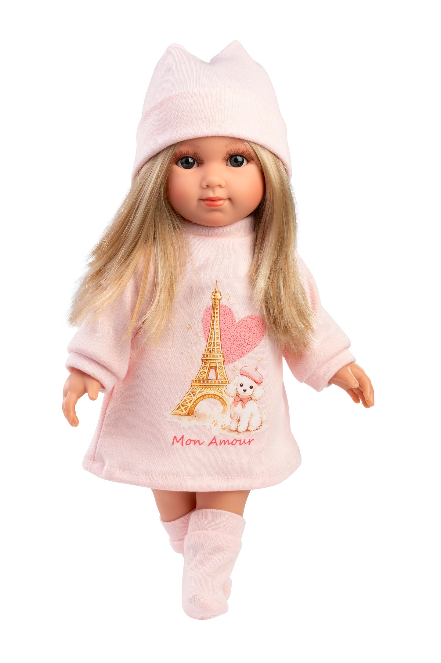 Llorens Pink Elena Paris Doll 35cm