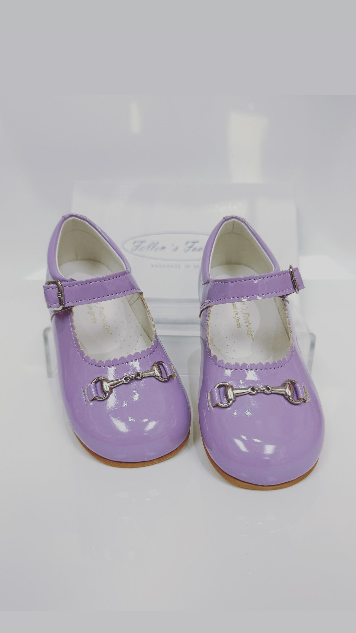 6270-2 Lilac Shoe with Horsebit Buckle