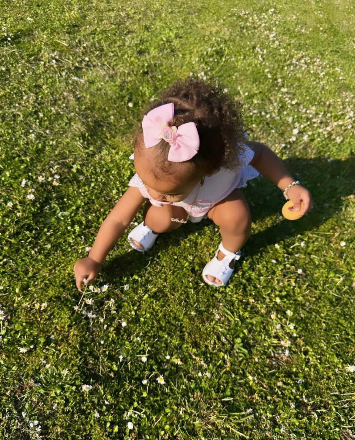 2627 Chica White Patent Sandal