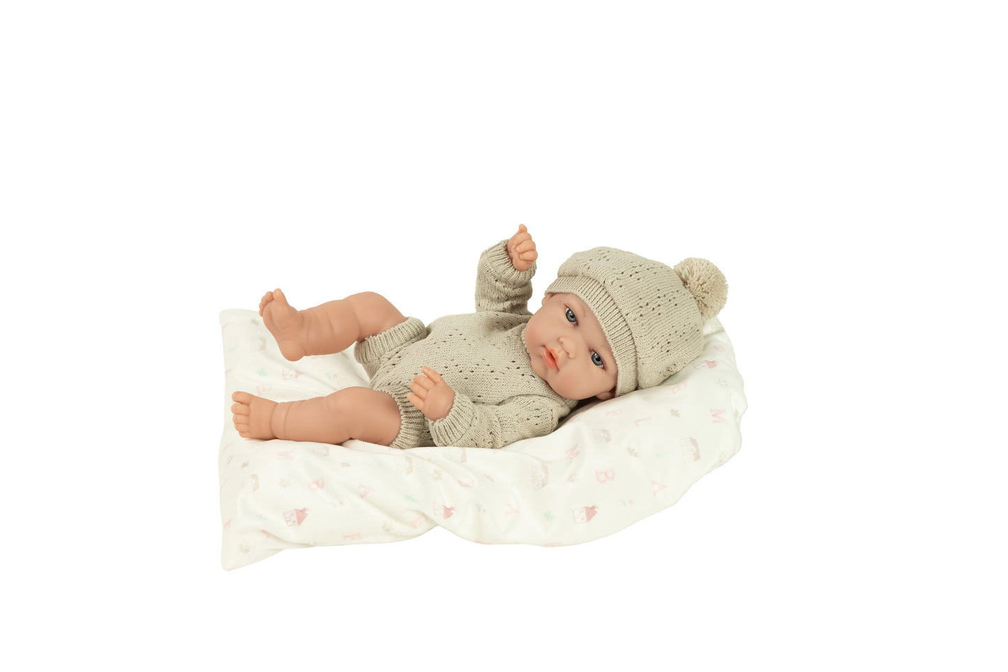 Arias Beig My First Doll With Cushion and Dummy 30cm