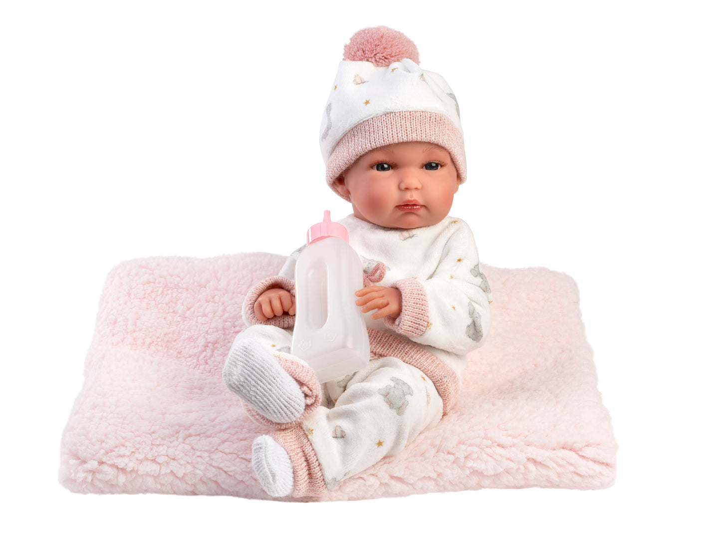 Llorens Girl Doll With Cushion 35cm