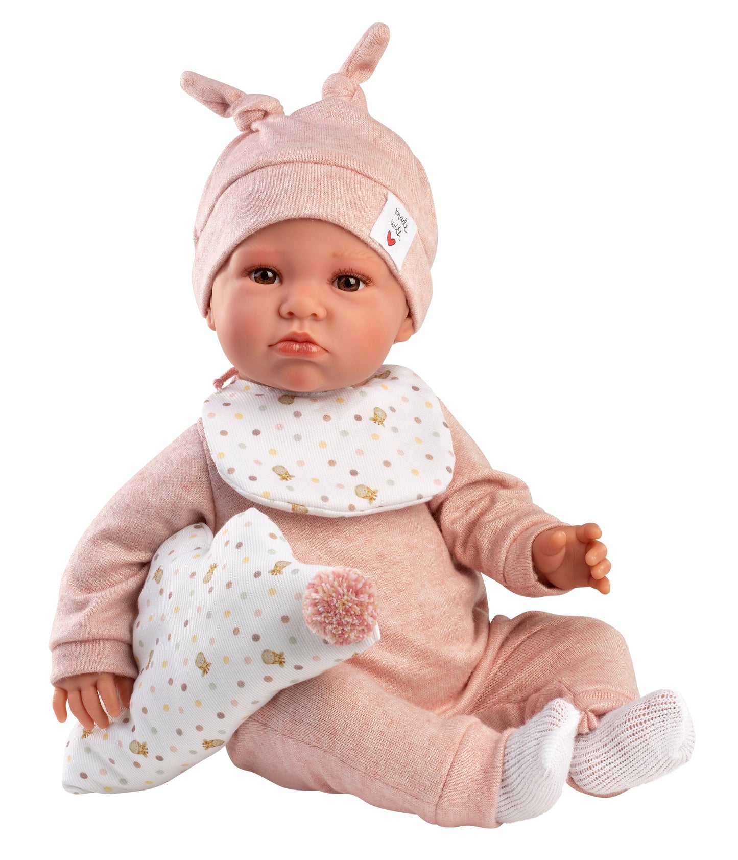74508 Luna Crying Baby Doll Grumpy Face