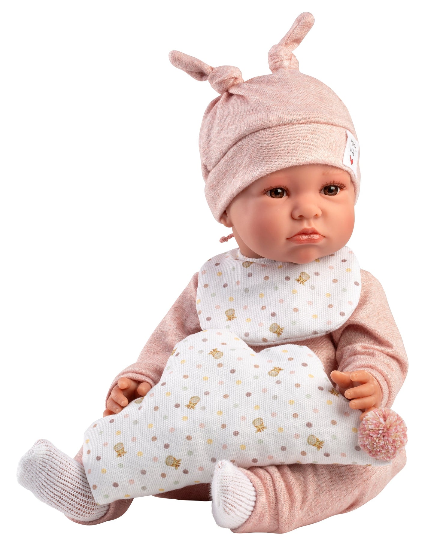 74508 Luna Crying Baby Doll Grumpy Face