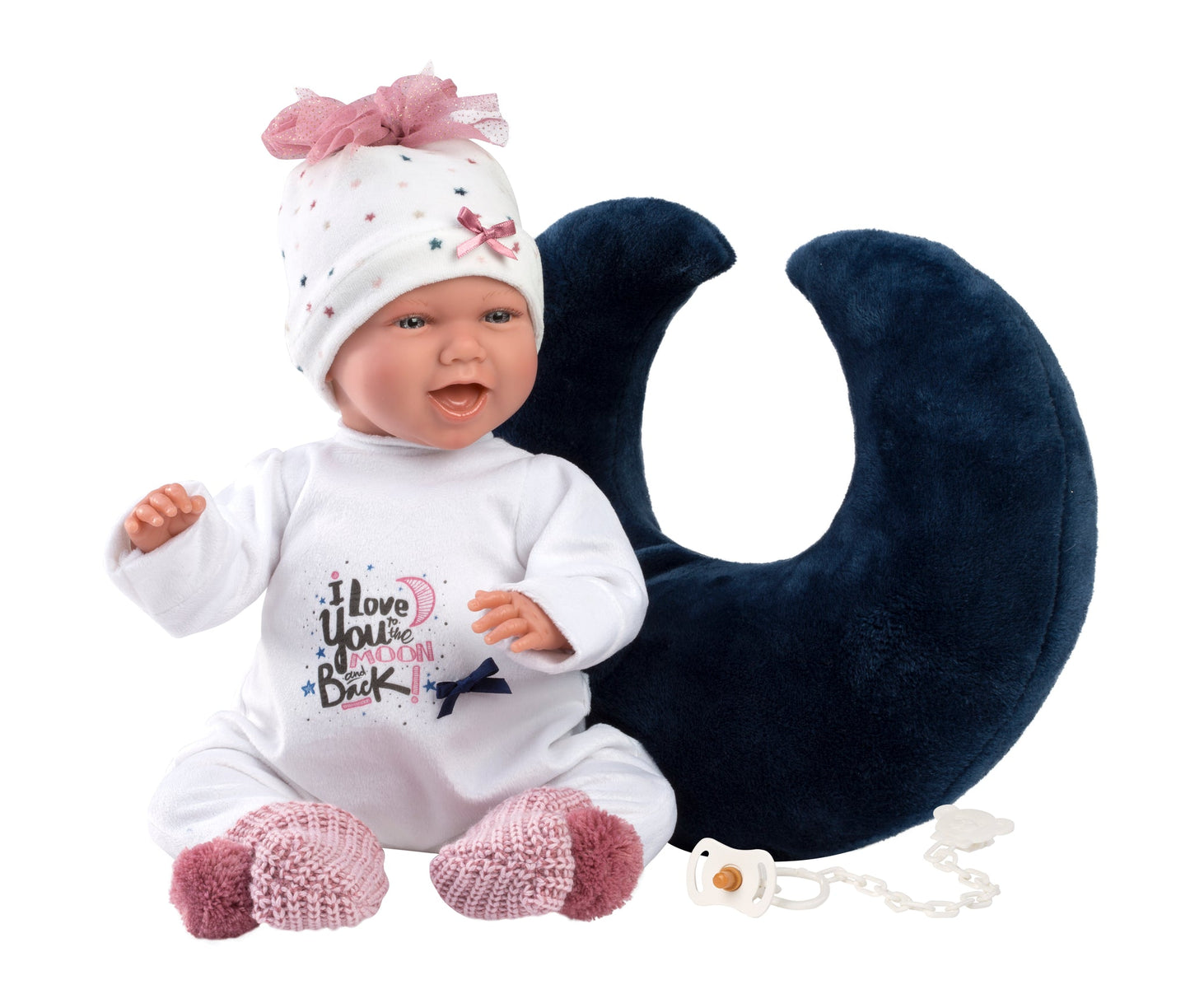 74050 Llorens Girl Moon Pillow Doll 42cm