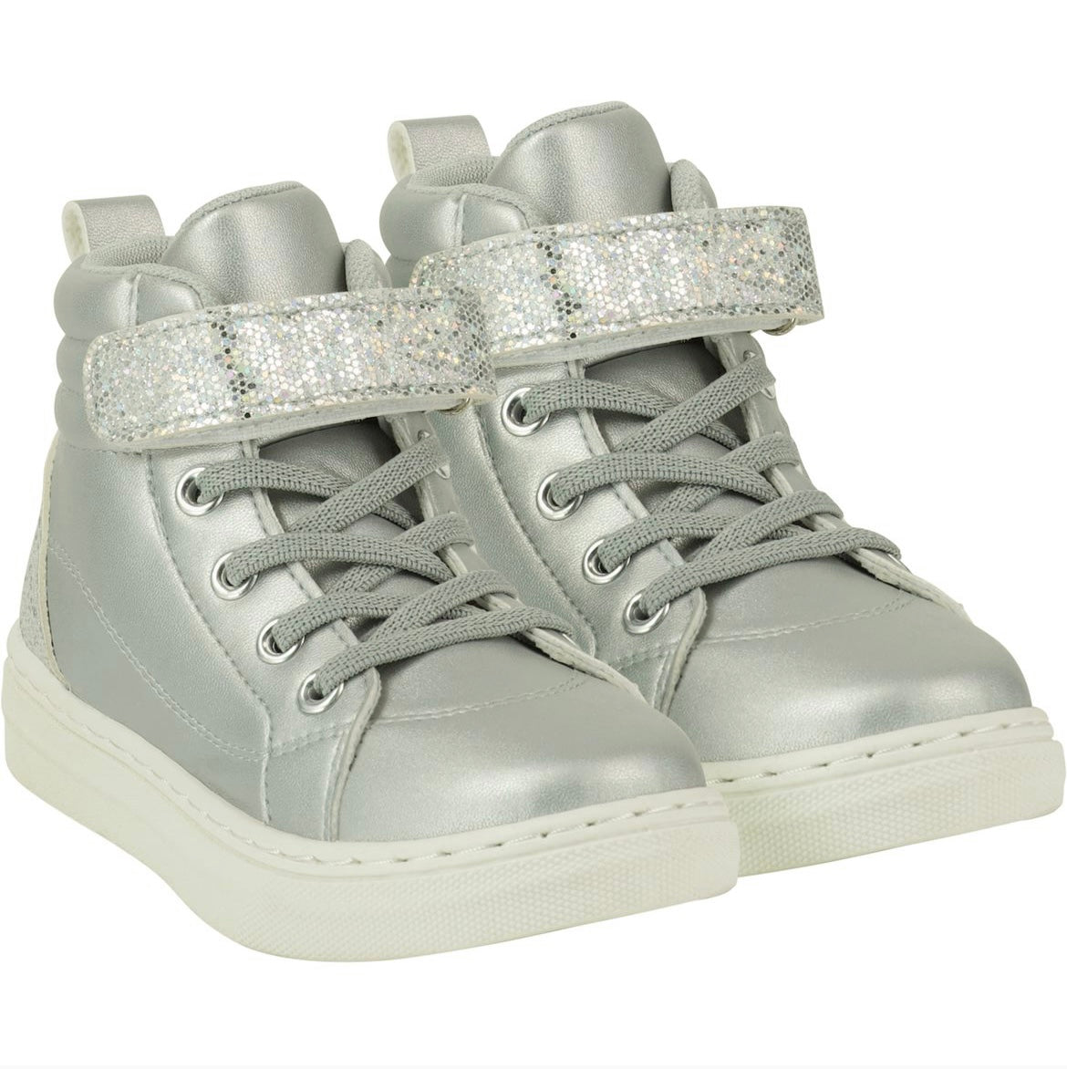 4105 Adee Glitzy Silver Boot