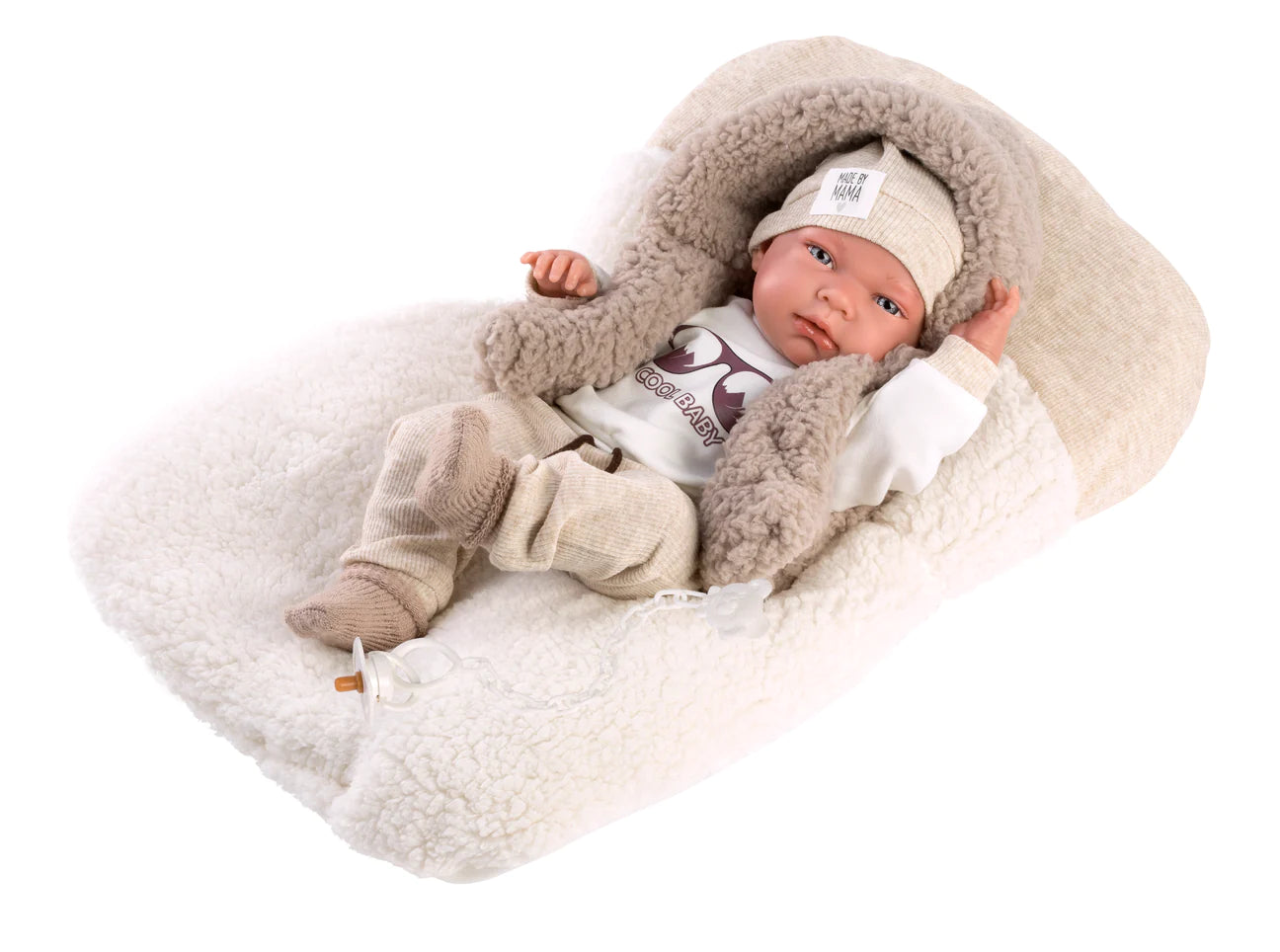 73899 Llorens Beig Boy Doll 42cm