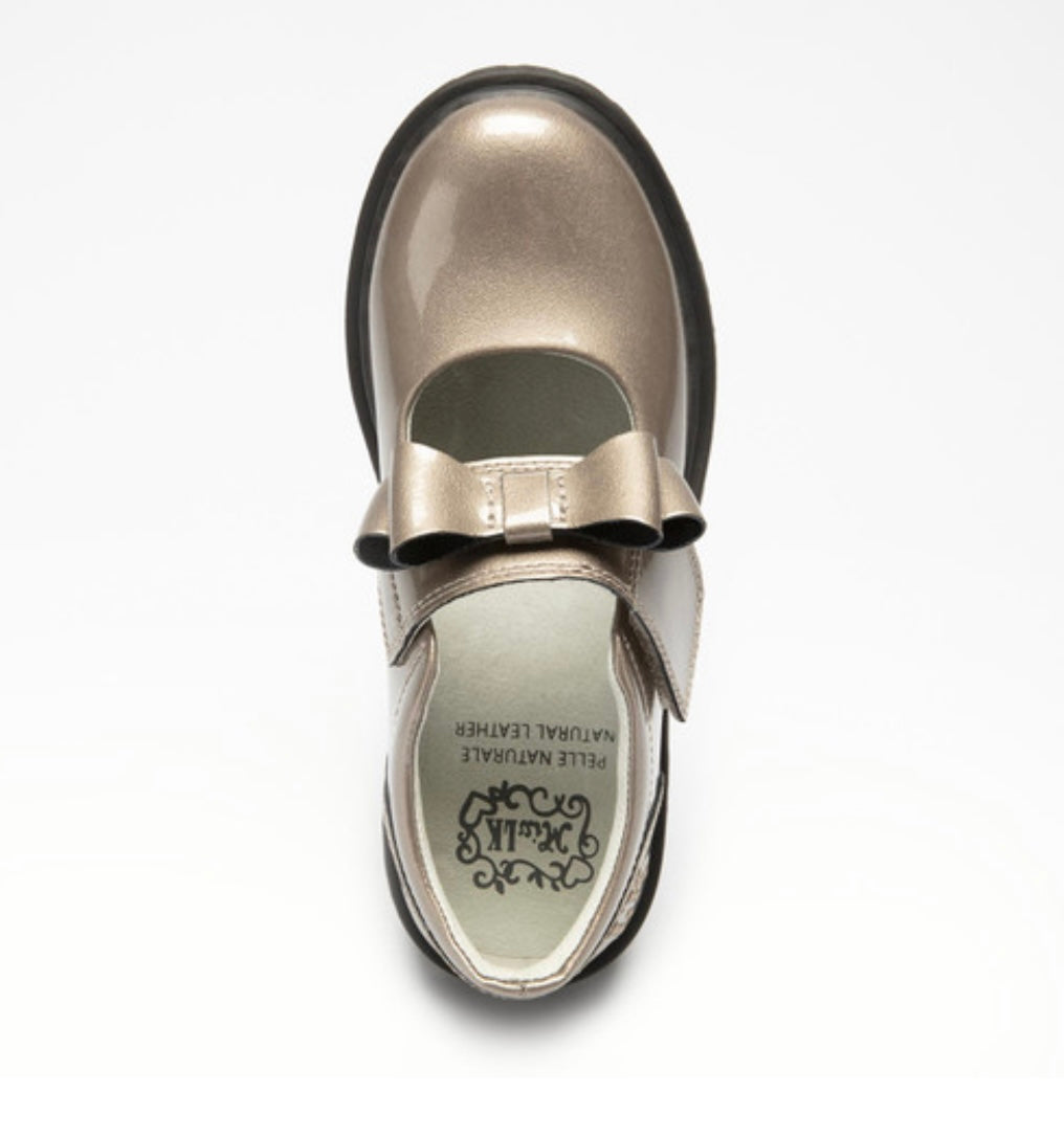 Pewter Grey Patent Helen - Lelli Kelly School