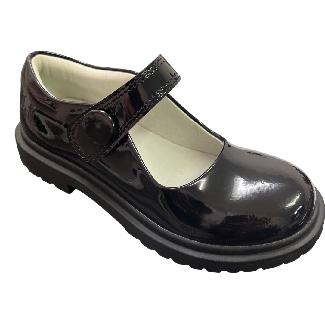 Black Patent Zoe - Lelli Kelly School