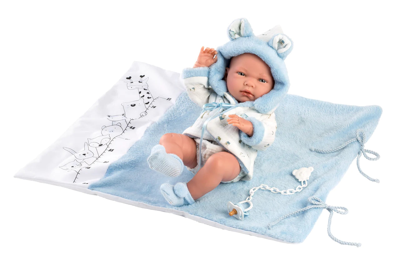 73897 Blue Bathing Doll 42cm