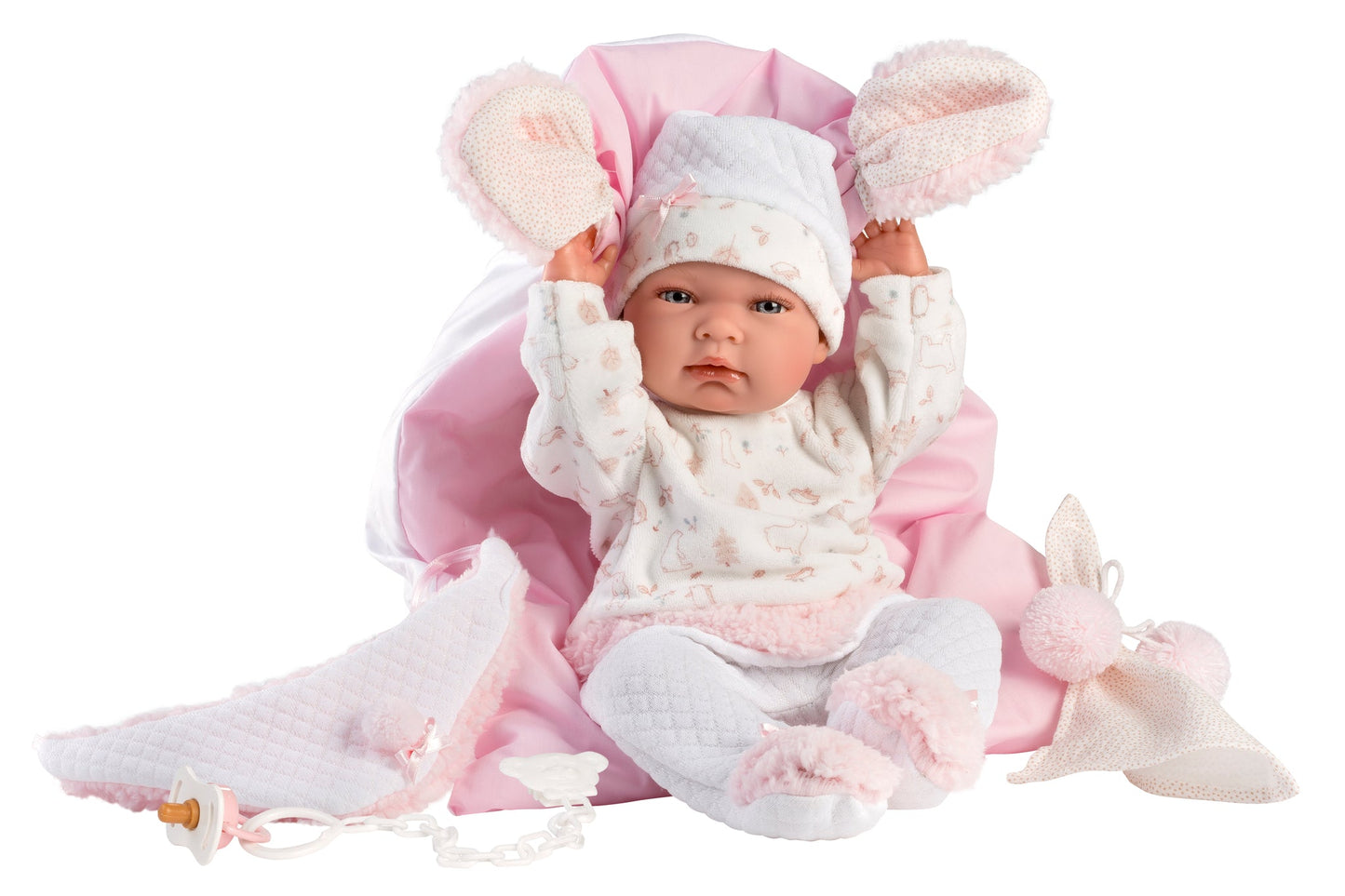 73896 Pink Girl Doll 42cm