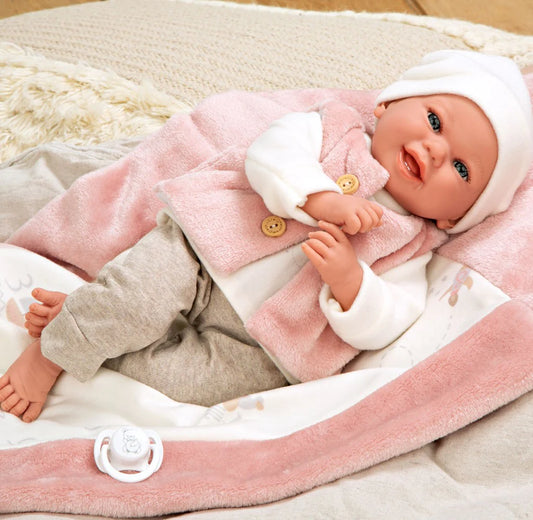 60809 Pink Elegance Doll (WEIGHTED DOLL)