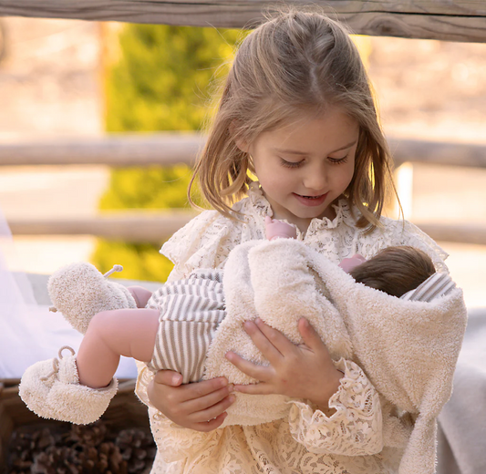 65392 Zoe Beige Elegance Doll (WEIGHTED DOLL)