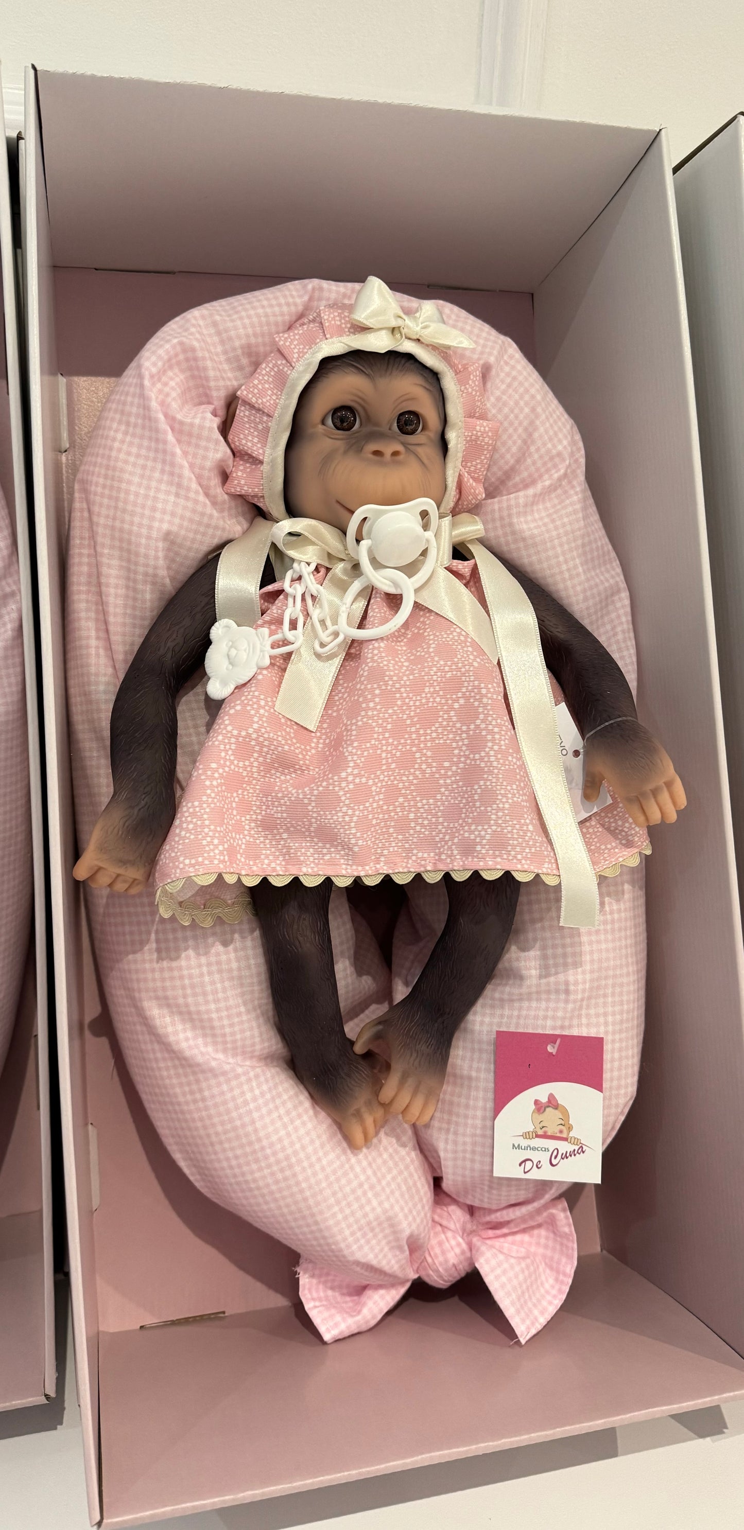 36302 Kiki Monkey Pink Dress