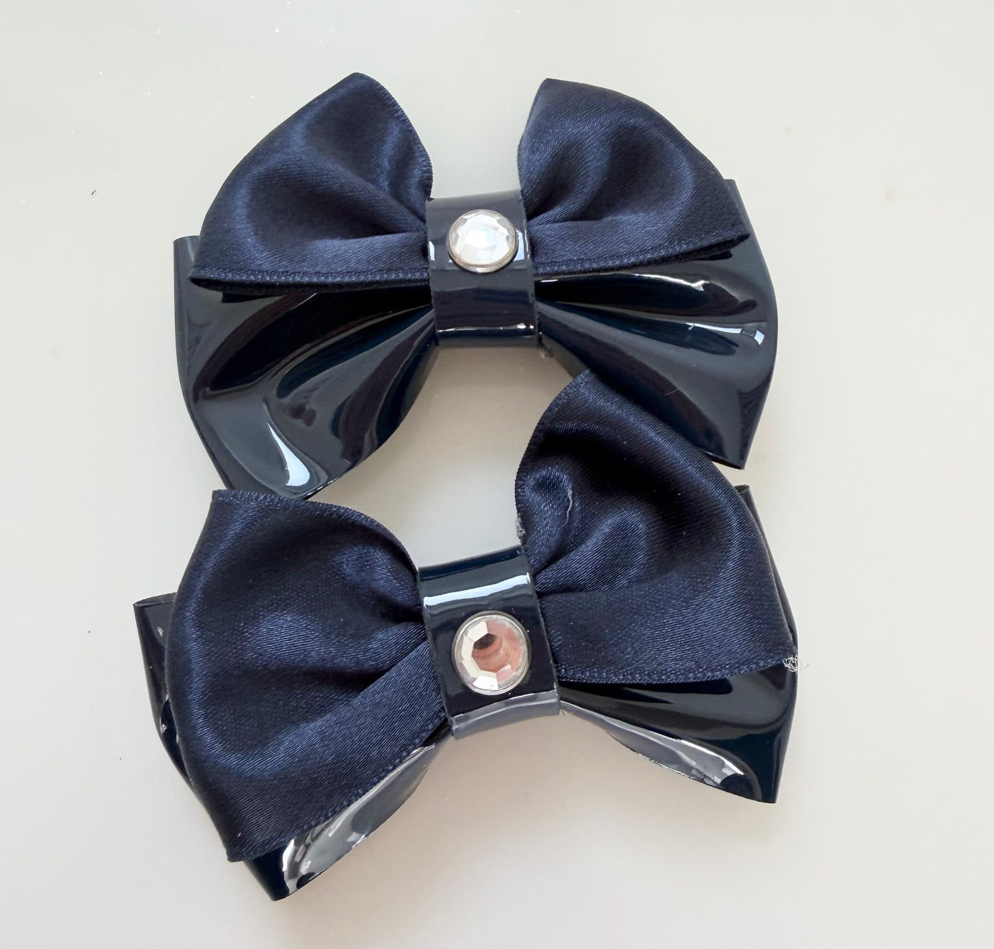 Navy Shoe Bow