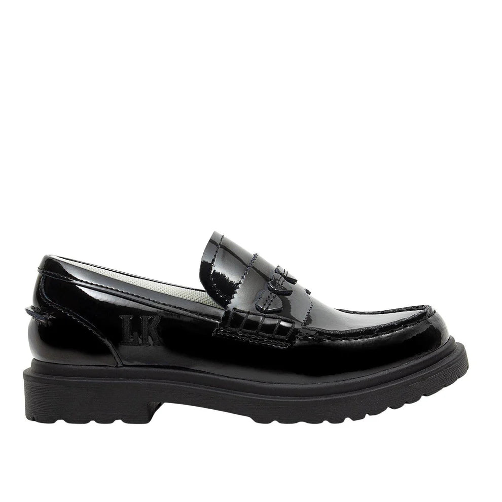 Lelli Kelly LK8983 NE03 Clara Black Patent Loafer School Shoes