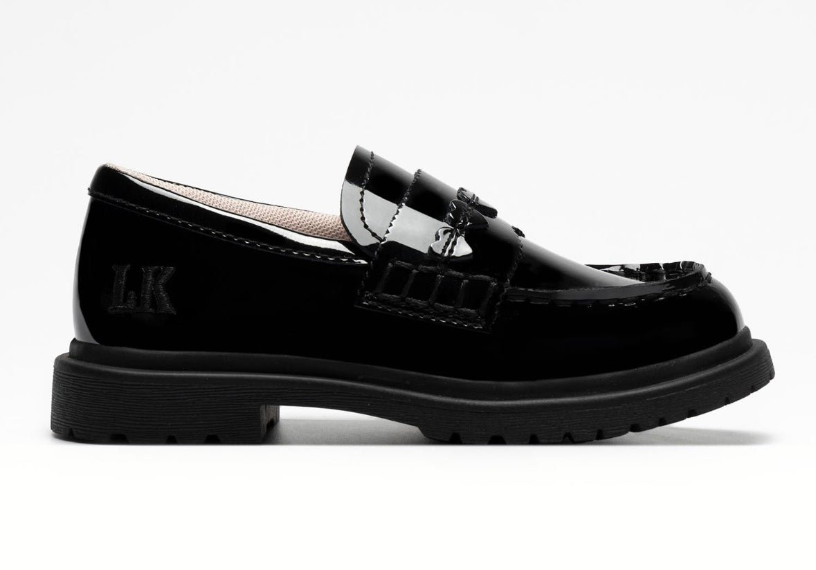 Lelli Kelly LK8983 NE03 Clara Black Patent Loafer School Shoes