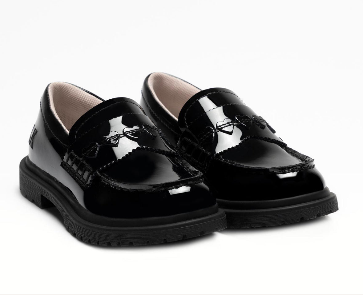 Lelli Kelly LK8983 NE03 Clara Black Patent Loafer School Shoes