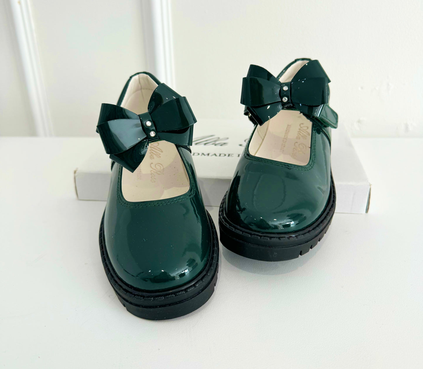 6258 Green School Shoe - Chunky