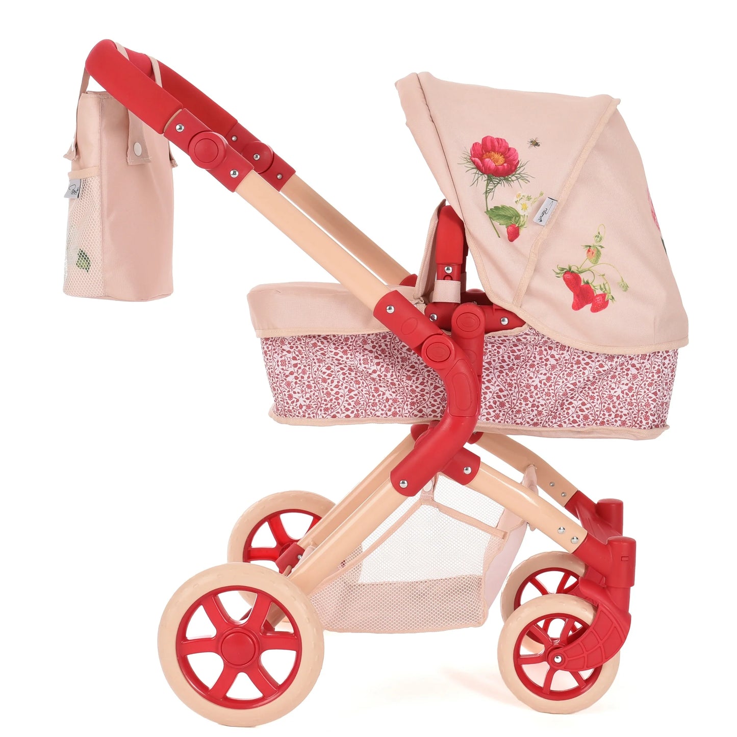 Roma RHS Single Dolls Pram & Buggy - Flora