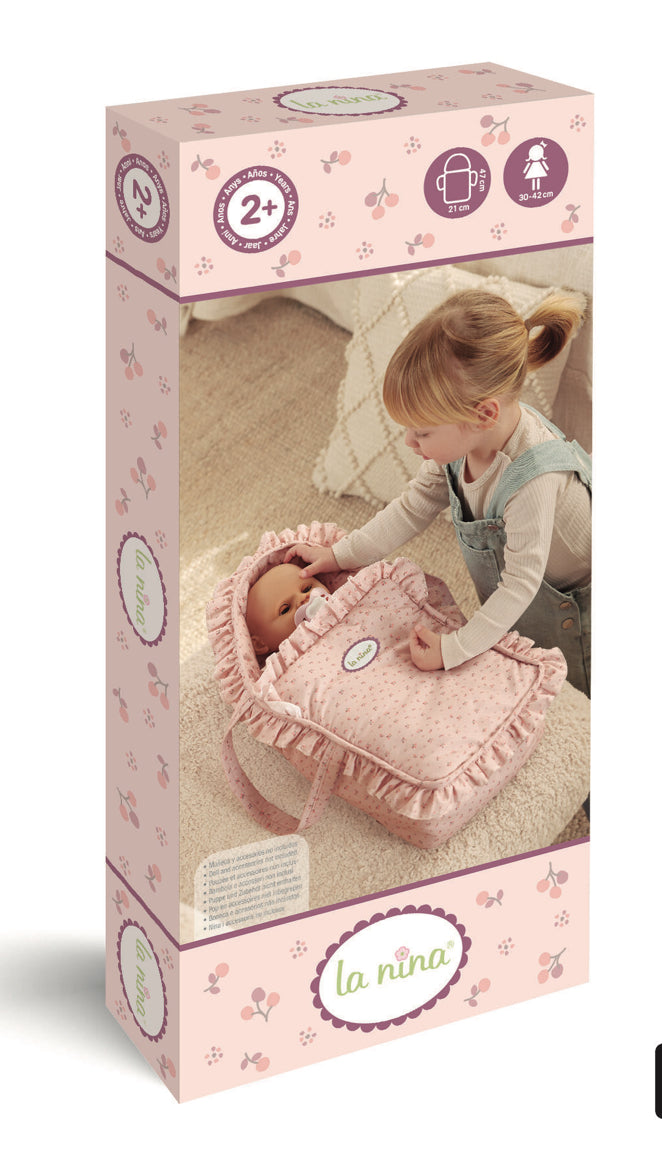 La Nina Olivia Dolls Bed Carrier