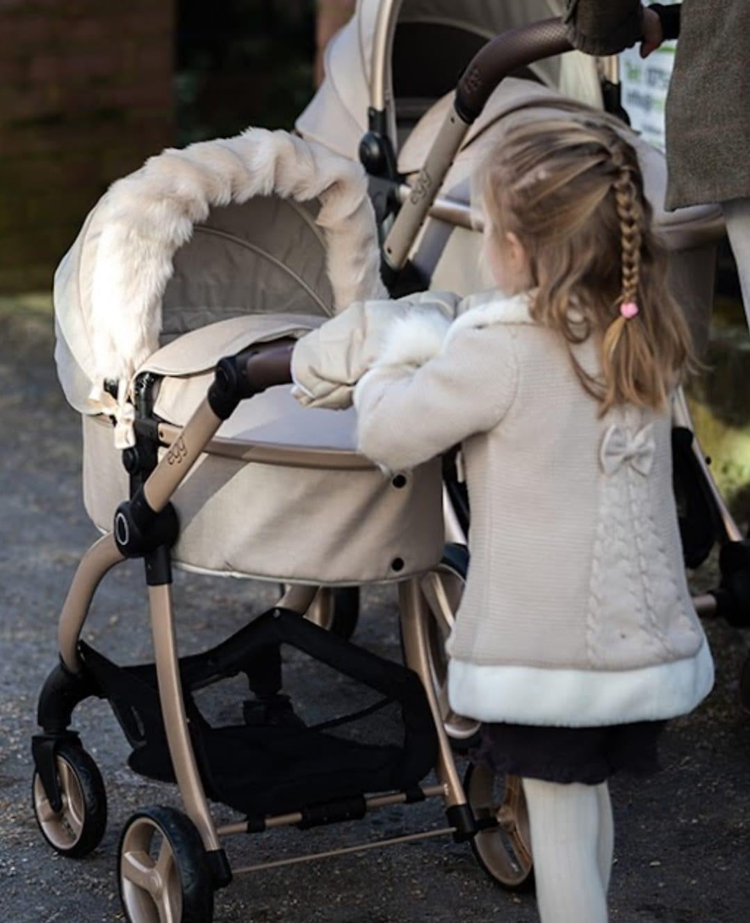 Fur for egg pram online