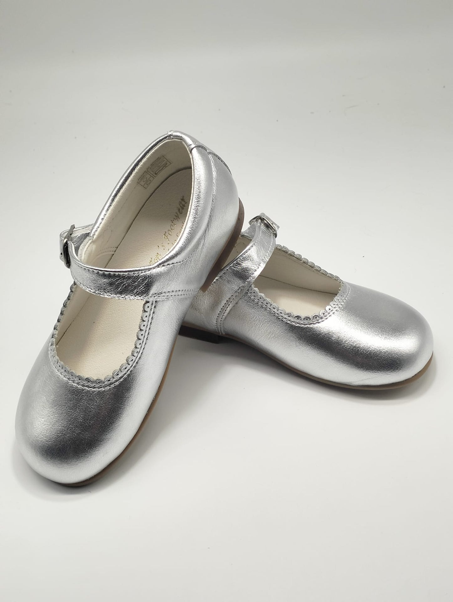 6270 Silver Mary Jane Shoe