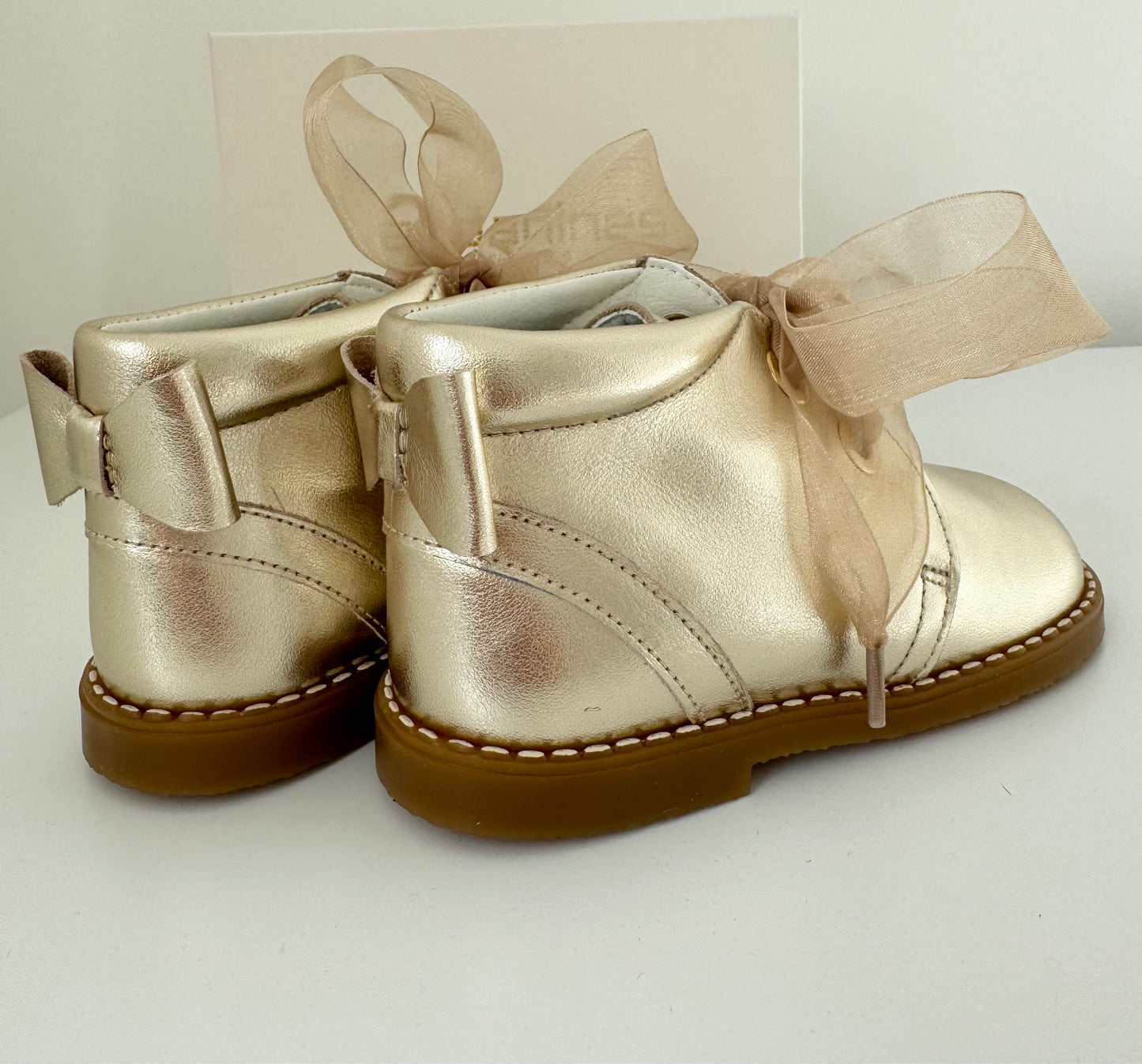 Andanines Gold Boots