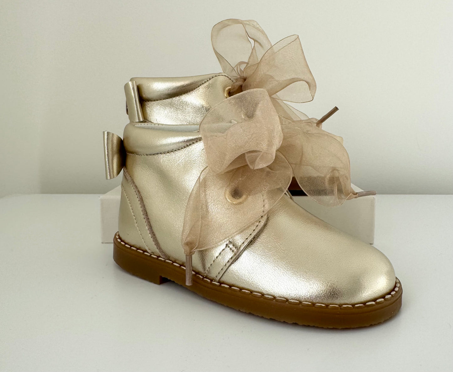 Andanines Gold Boots