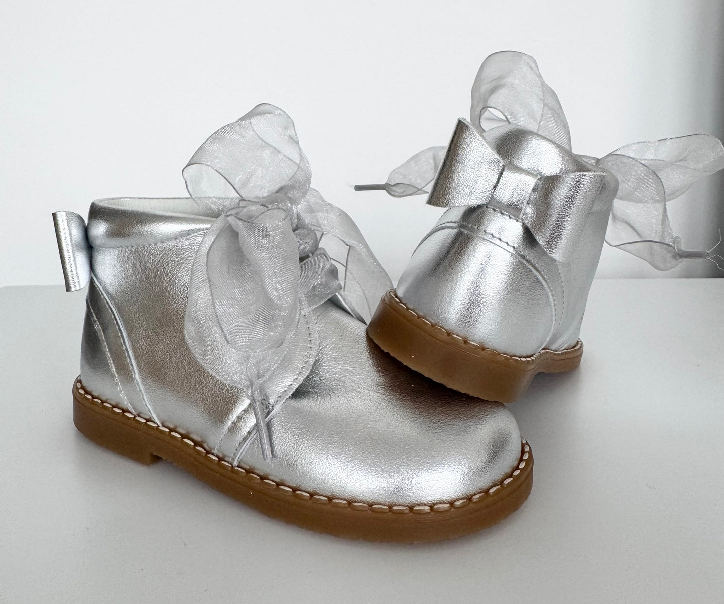 Andanines Silver Boots