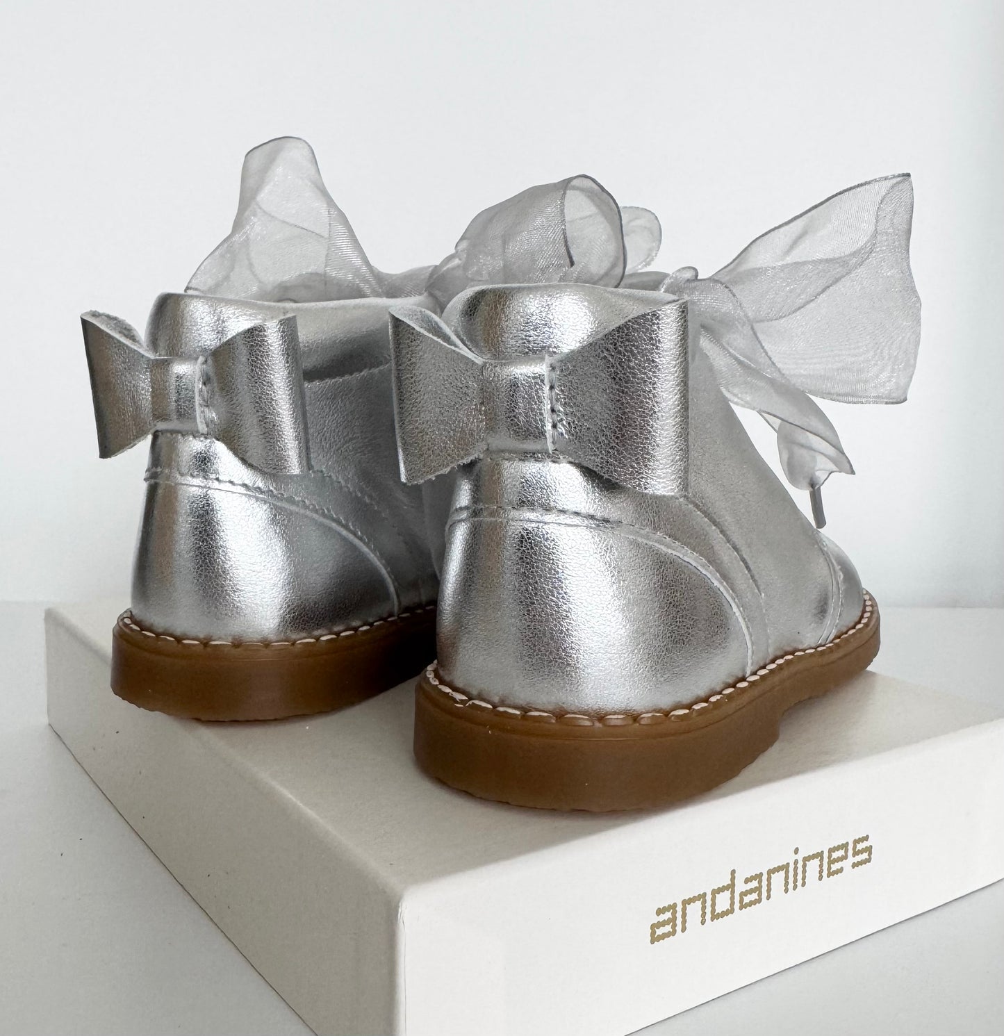 Andanines Silver Boots