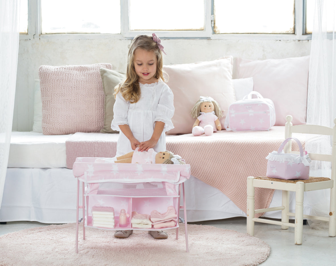 62068 La Niña Dolls Changing Station, wardrobe & Cot