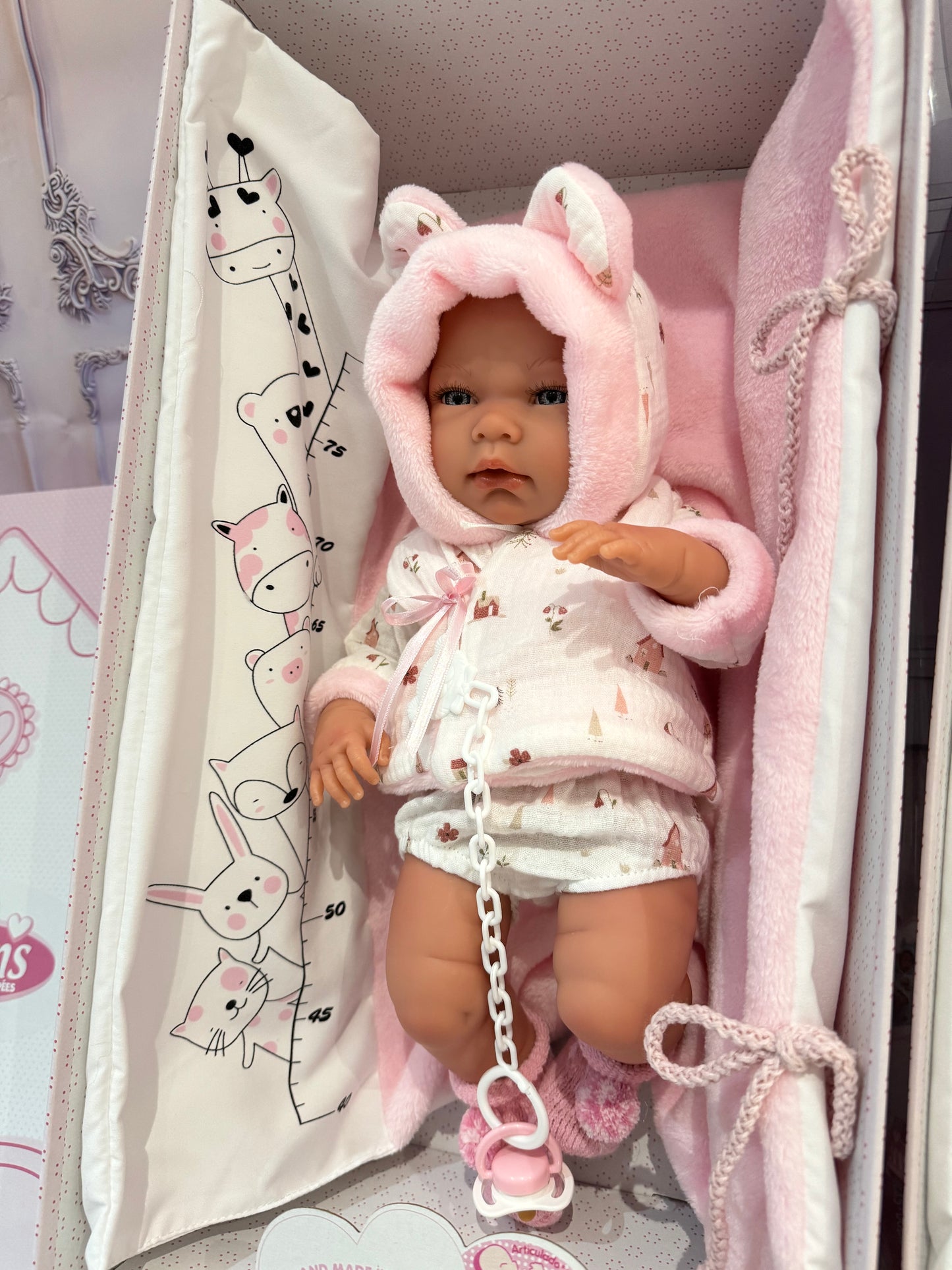 73898 Pink Bath Doll 42cm