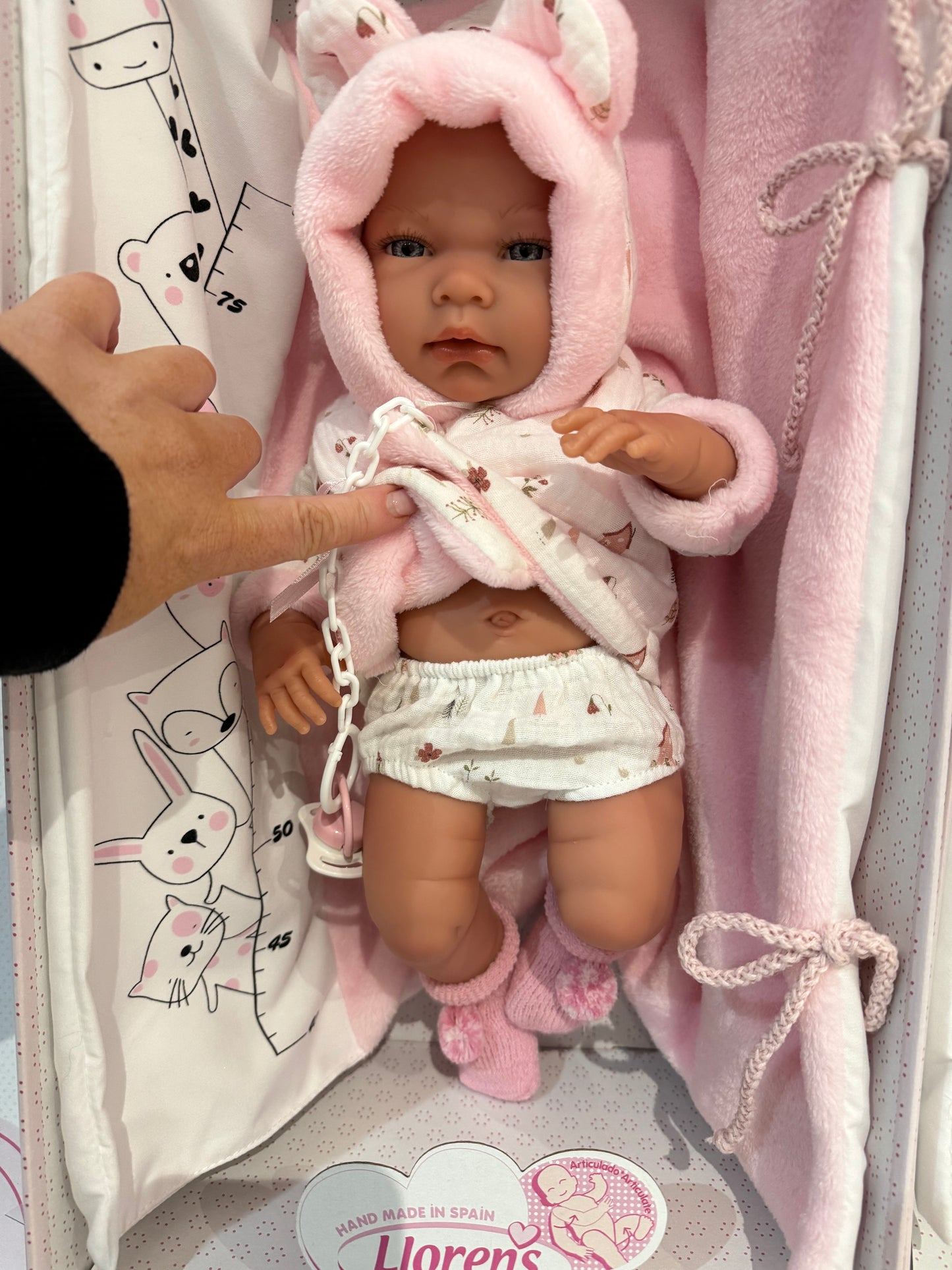 73898 Pink Bath Doll 42cm