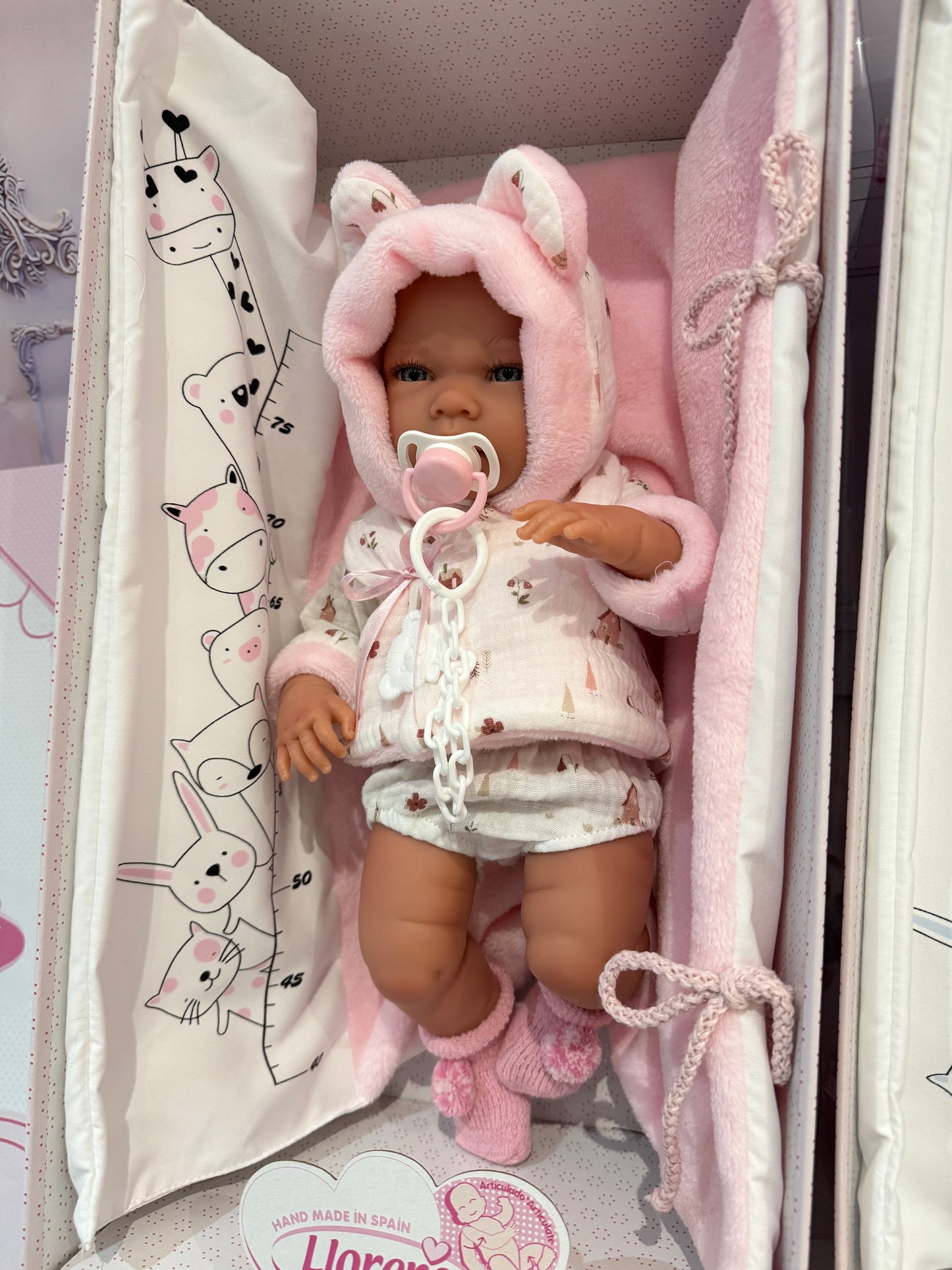 73898 Pink Bath Doll 42cm