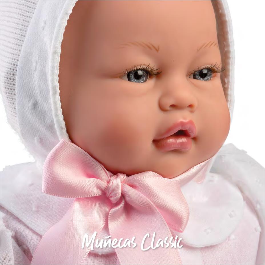 882 Marina Crying Newborn Baby Doll 42cm