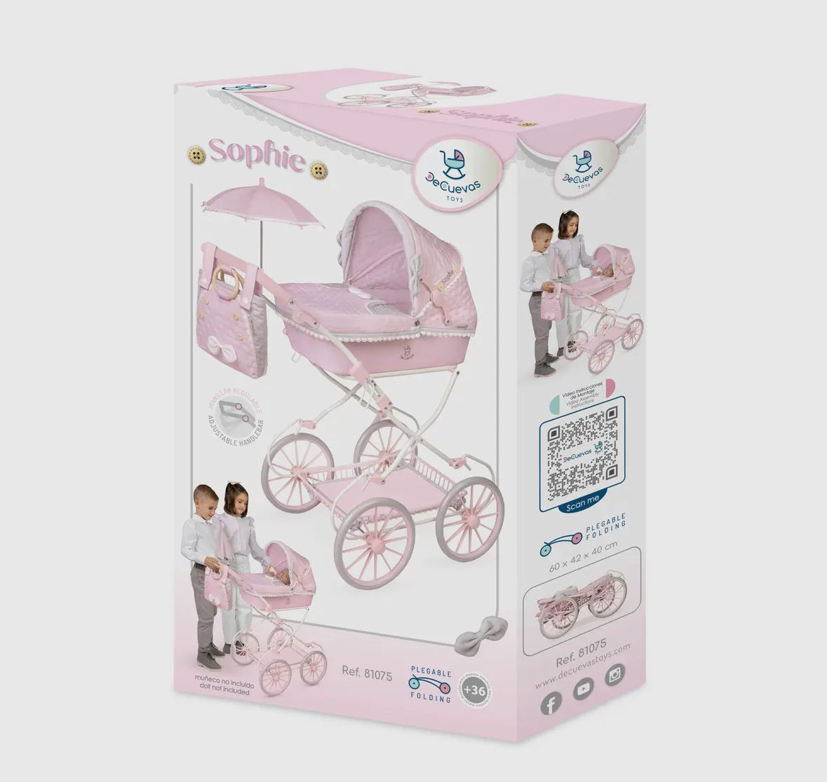 81075 Sophie - Folding pram (age 4 to 9)