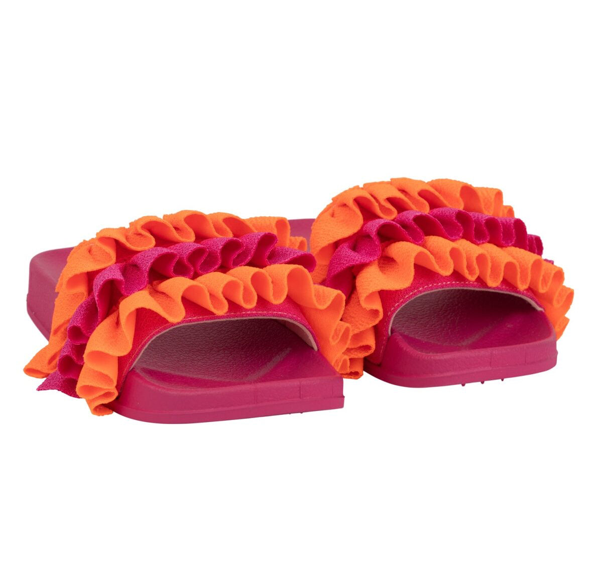 Adee 4100 Hot Pink Frilly Slider