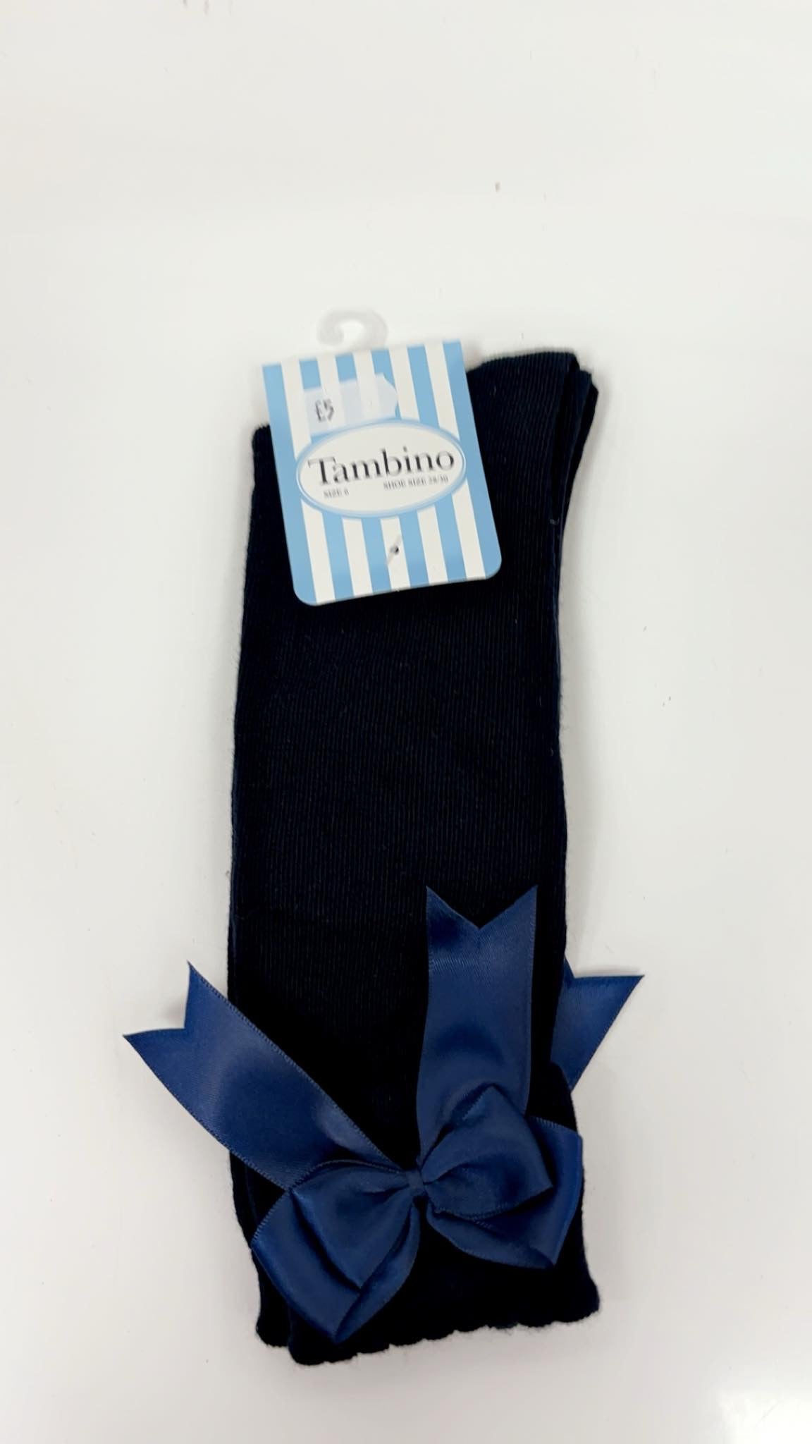 Navy School Socks