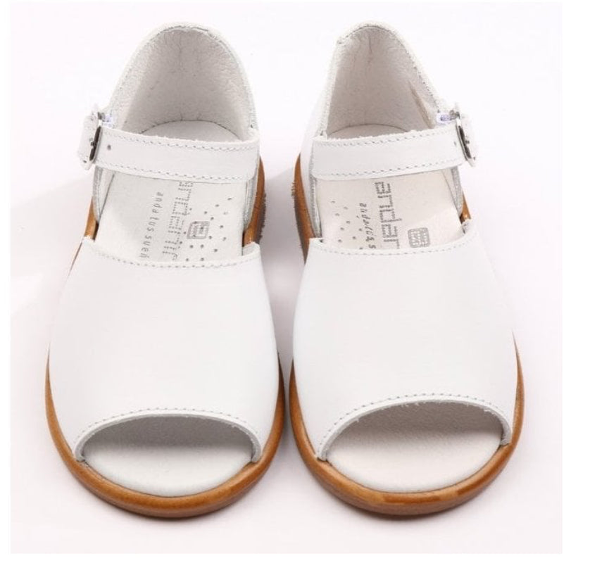 Andanines Sandal White Patent 171835
