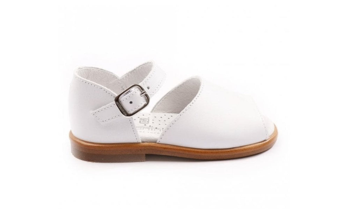 Andanines Sandal White Patent 171835