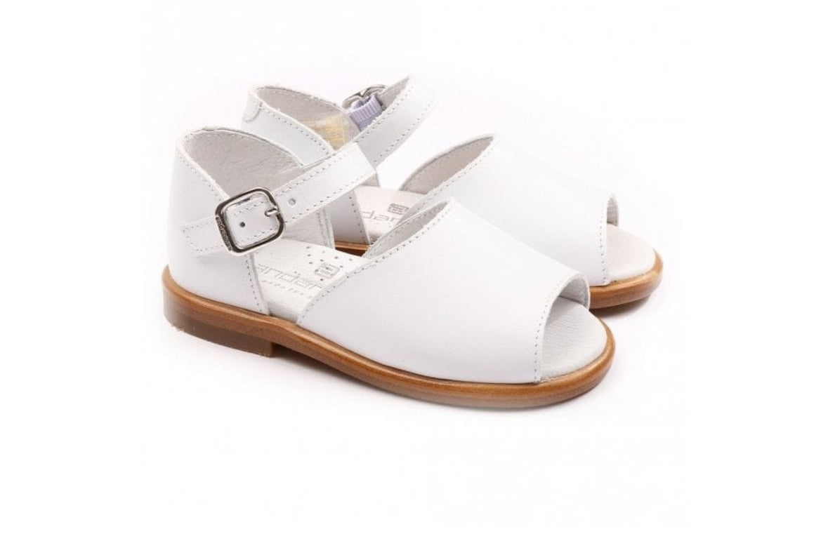 Andanines Sandal White Patent 171835