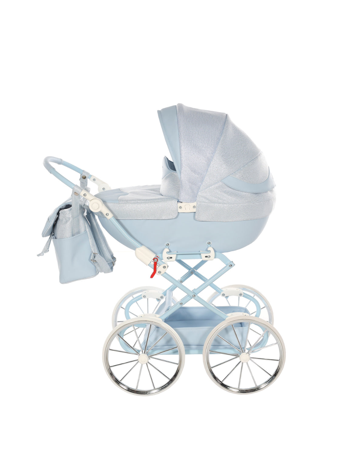 BLUE DOLCE DOLL'S PRAM