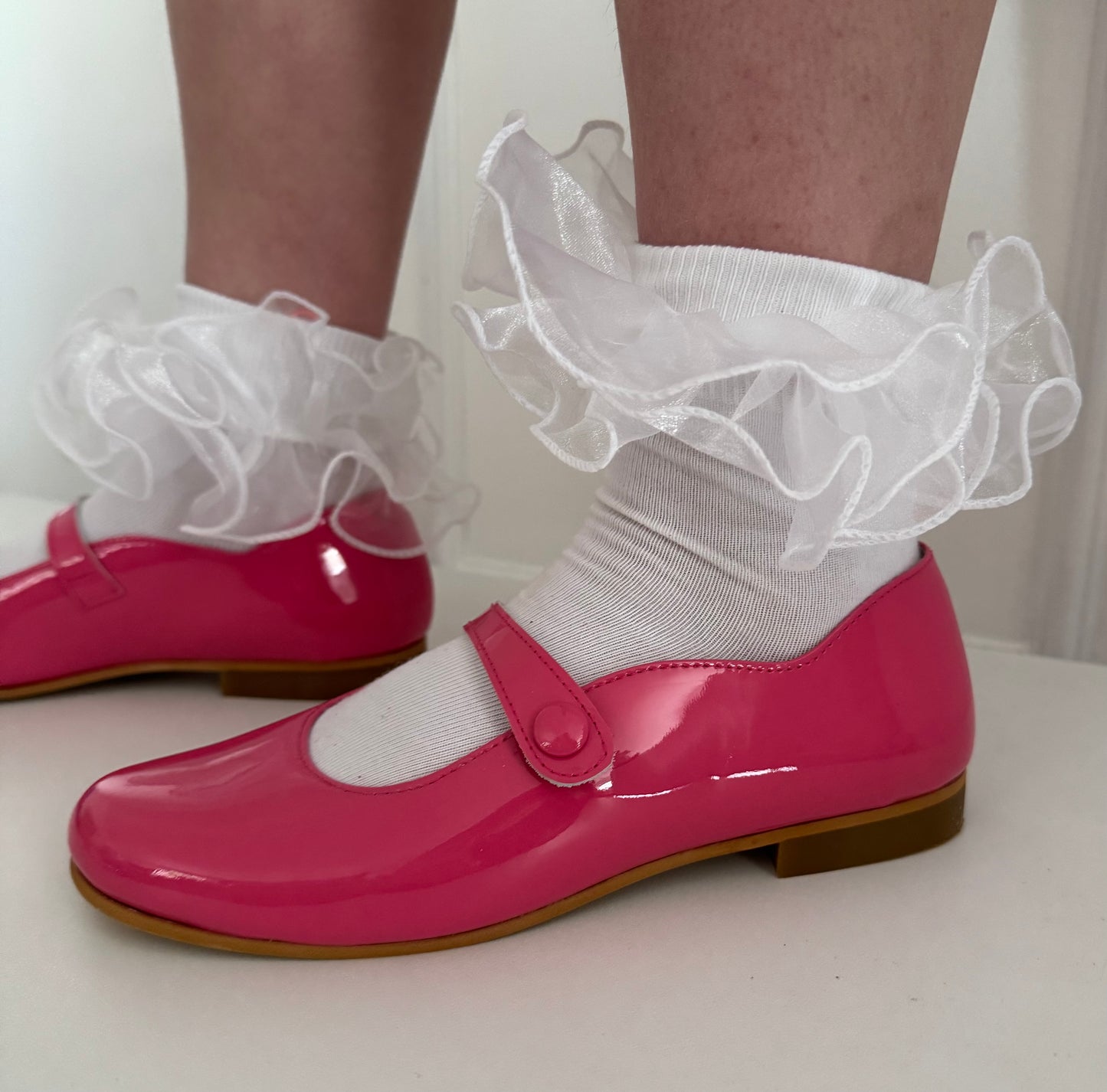 Fushia Bright Pink Inspired Mary Jane