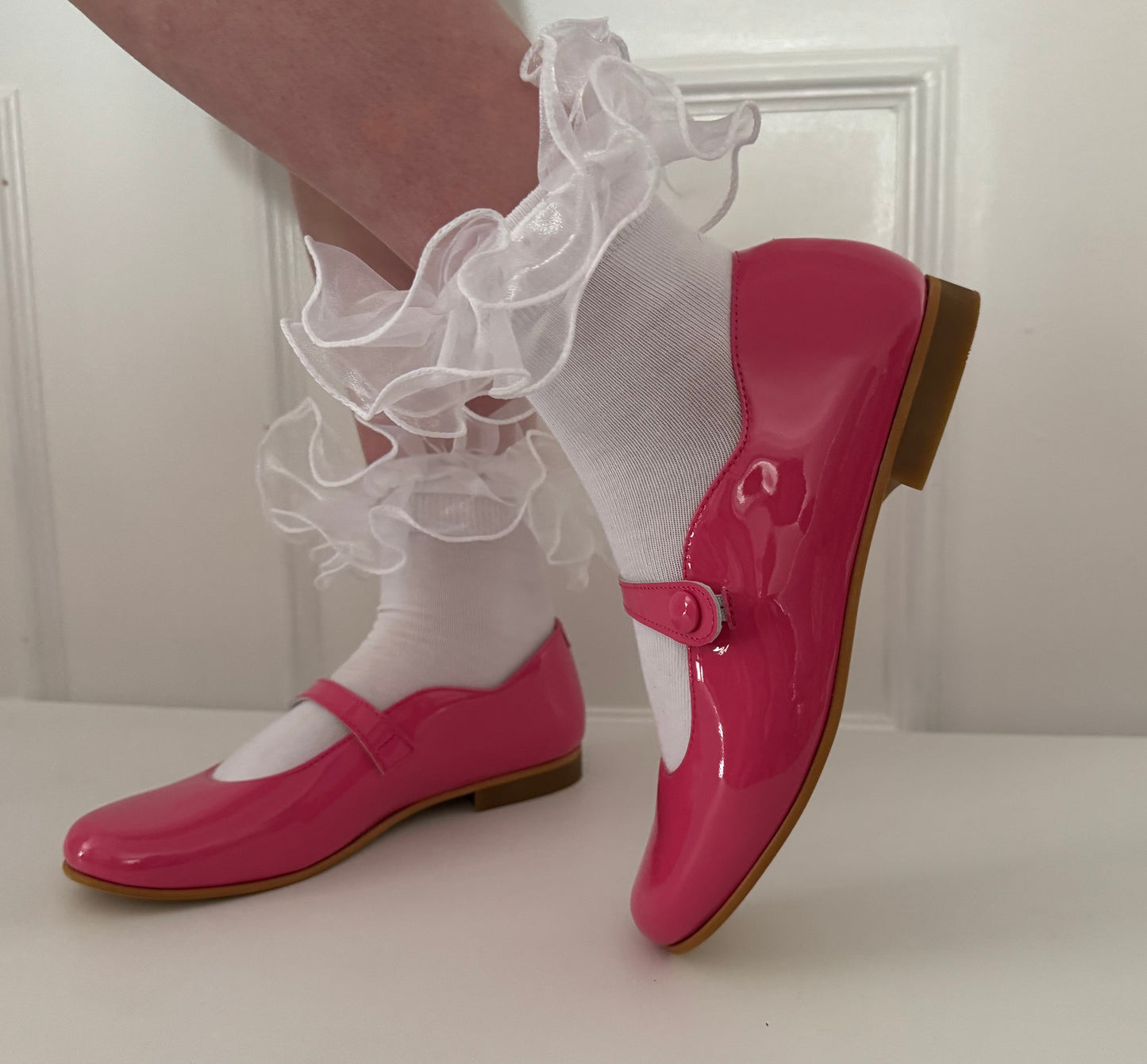Fushia Bright Pink Inspired Mary Jane