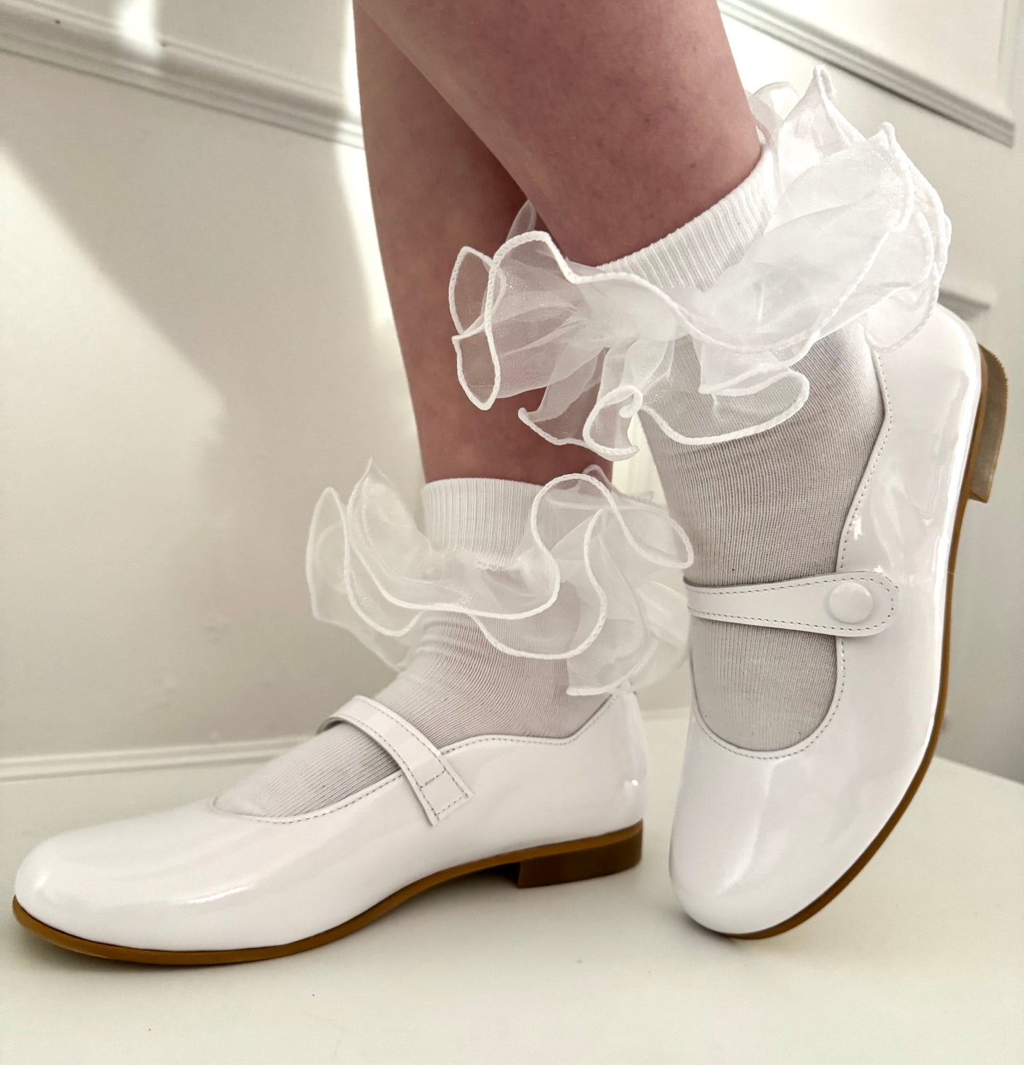 White Inspired Mary Jane